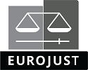 Eurojust – černobílý znak